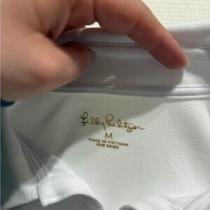 Lilly Pulitzer Classic White Blouse